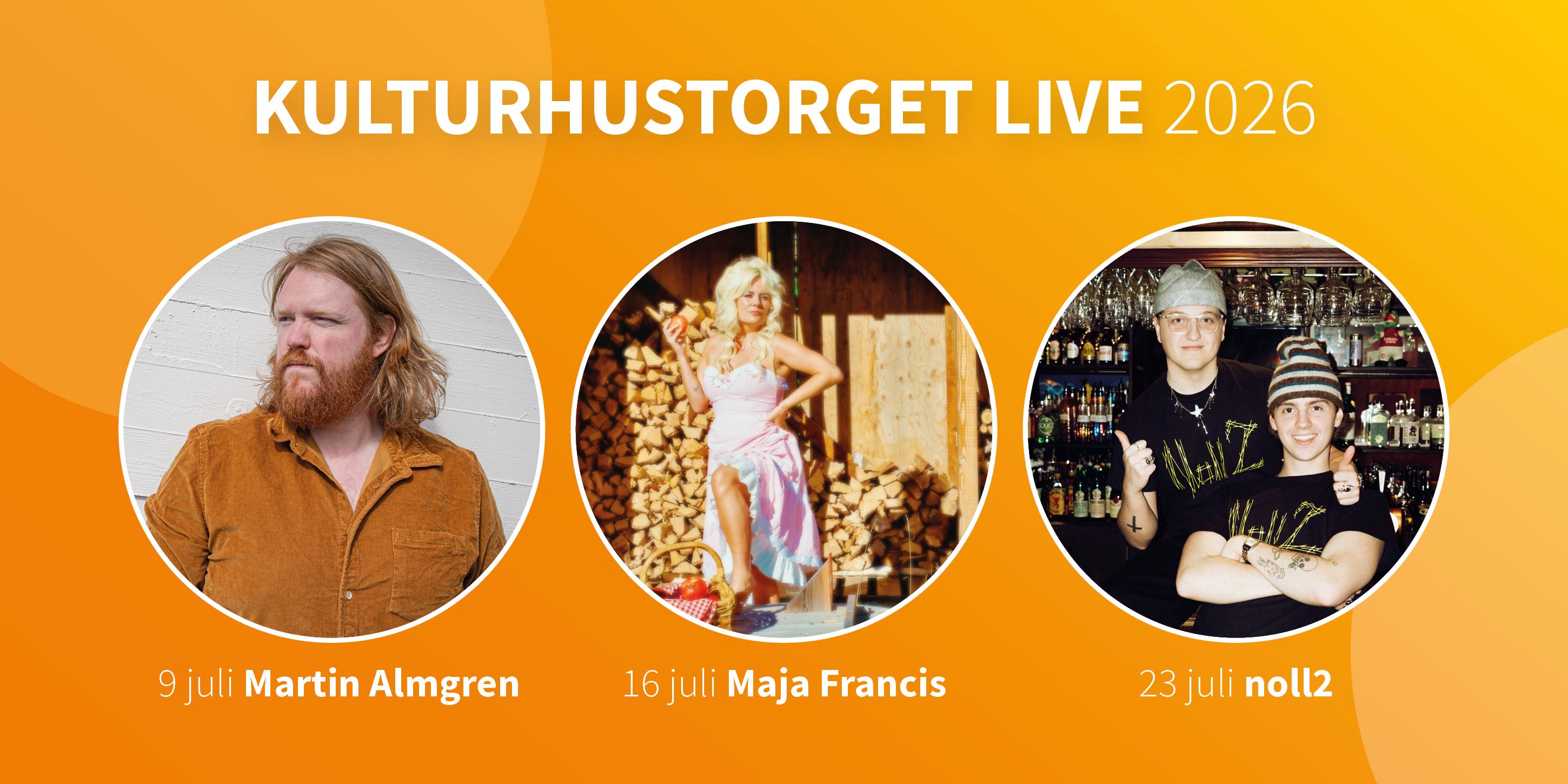 Kulturhustorget Live 2026
